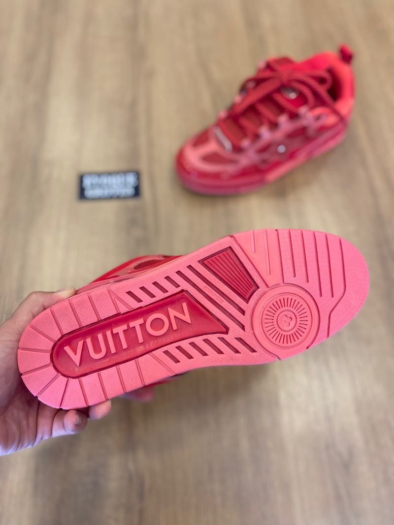 Tênis Skate Louis Vuitton (vermelho)